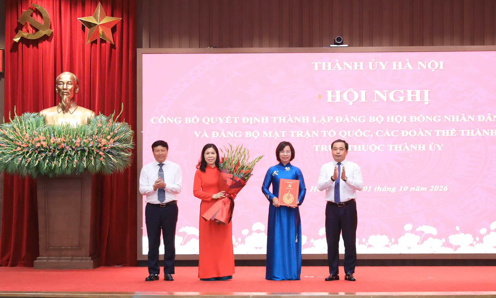 Thành lập Đảng bộ Mặt trận Tổ quốc, các đoàn thể thành phố trực thuộc Thành ủy Hà Nội
