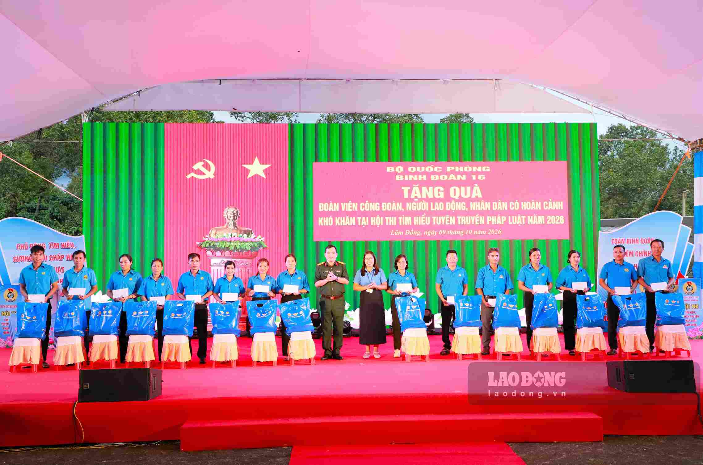 Binh đoàn 16 đưa pháp luật đến gần hơn với người lao động vùng sâu Lâm Đồng