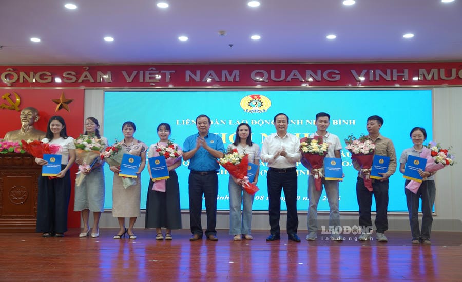 Bám sát doanh nghiệp, Ninh Bình phát triển 16 công đoàn cơ sở mới