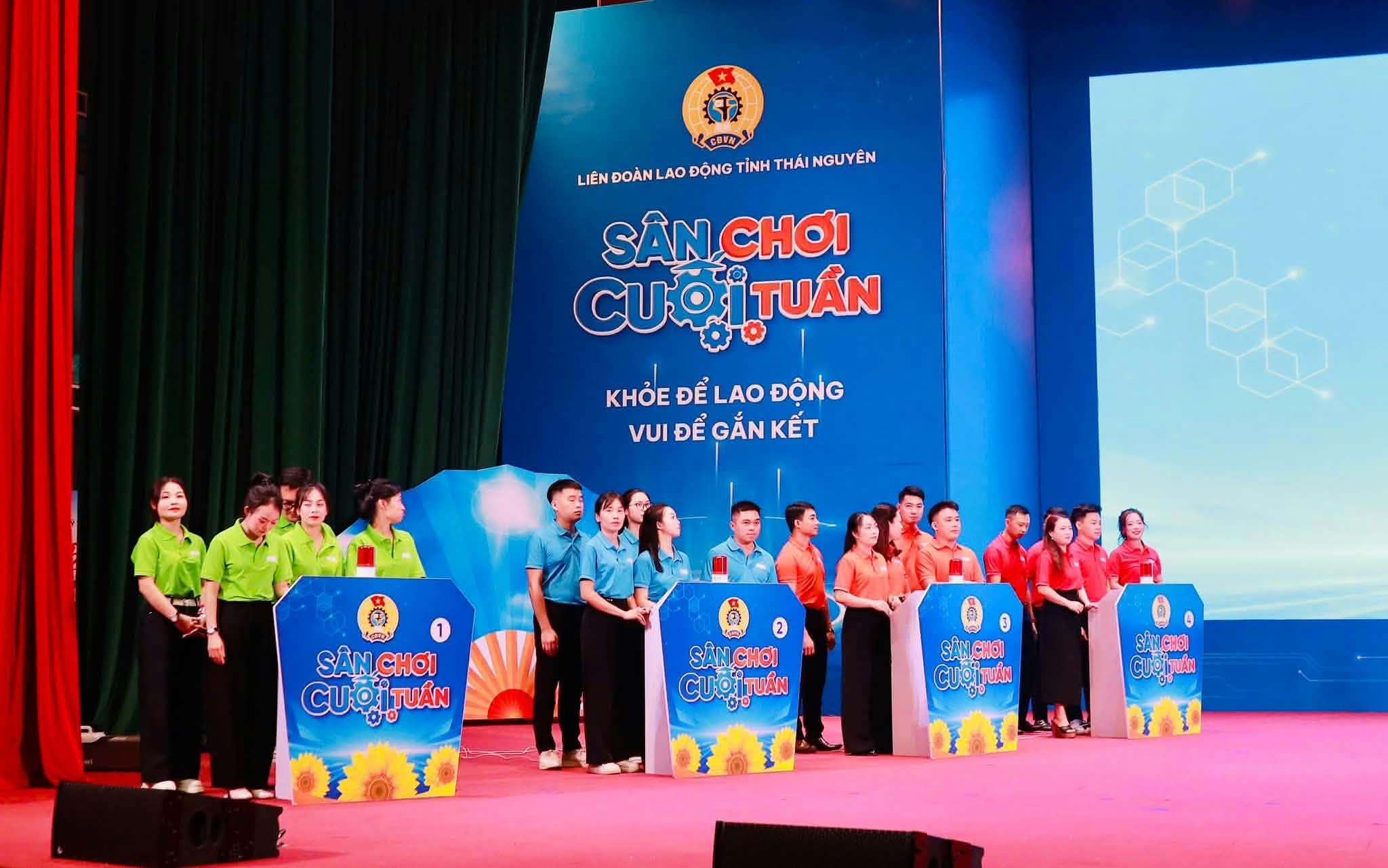 LĐLĐ tỉnh Thái Nguyên tổ chức chương trình sân chơi cuối tuần