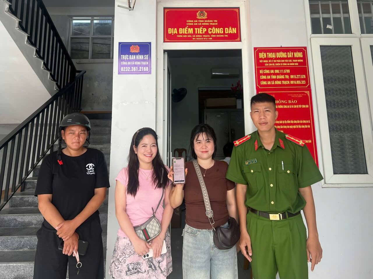 Hoàn trả 270 triệu đồng do chuyển khoản nhầm ở Quảng Trị