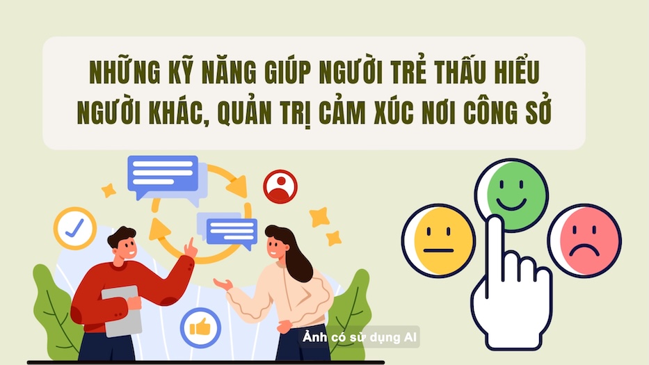 Những kỹ năng giúp lao động trẻ thấu hiểu, quản trị cảm xúc nơi làm việc