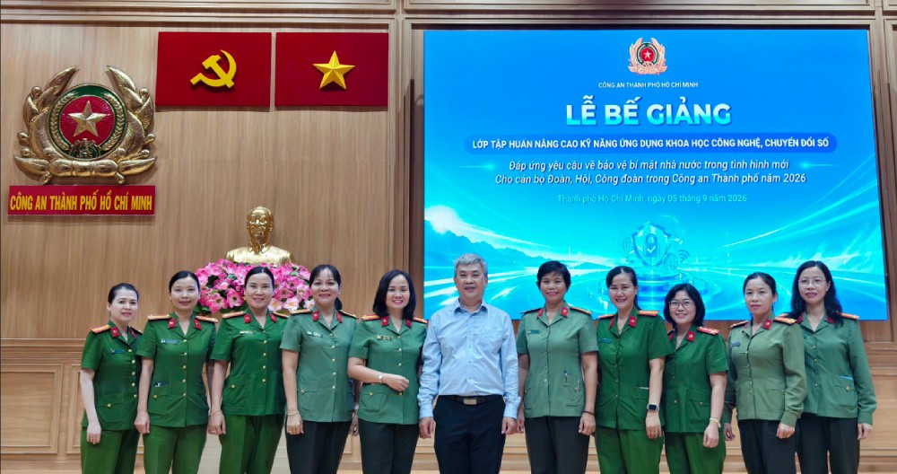 Công đoàn Công an TP Hồ Chí Minh tuyên truyền pháp luật cho 1.000 công nhân, lao động
