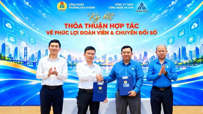 Công đoàn phường Hòa Khánh, Đà Nẵng đổi mới phương thức chăm lo đoàn viên, người lao động. Ảnh: Công đoàn Hoà Khánh
