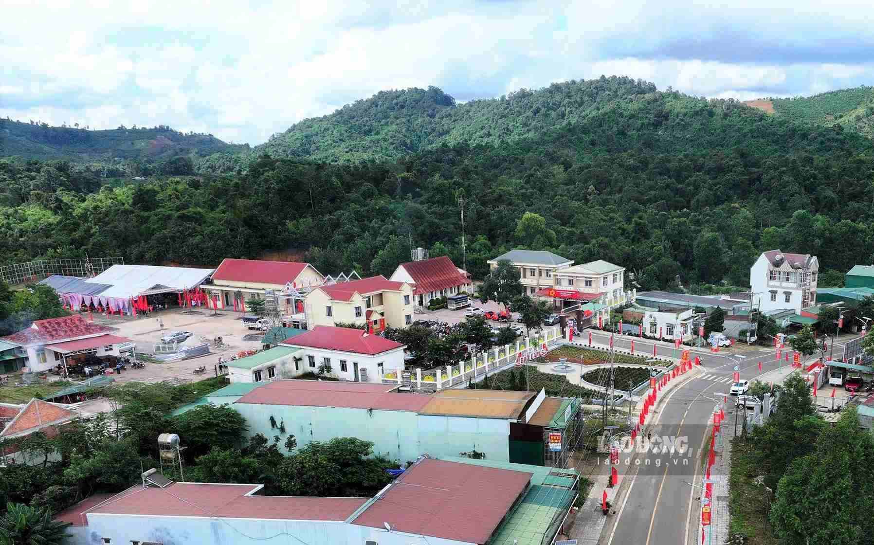 Cơ sở hạ tầng xã Bảo Lâm 5 ngày càng đổi thay. Ảnh: Phúc Khánh (chụp tháng 7.2026) 