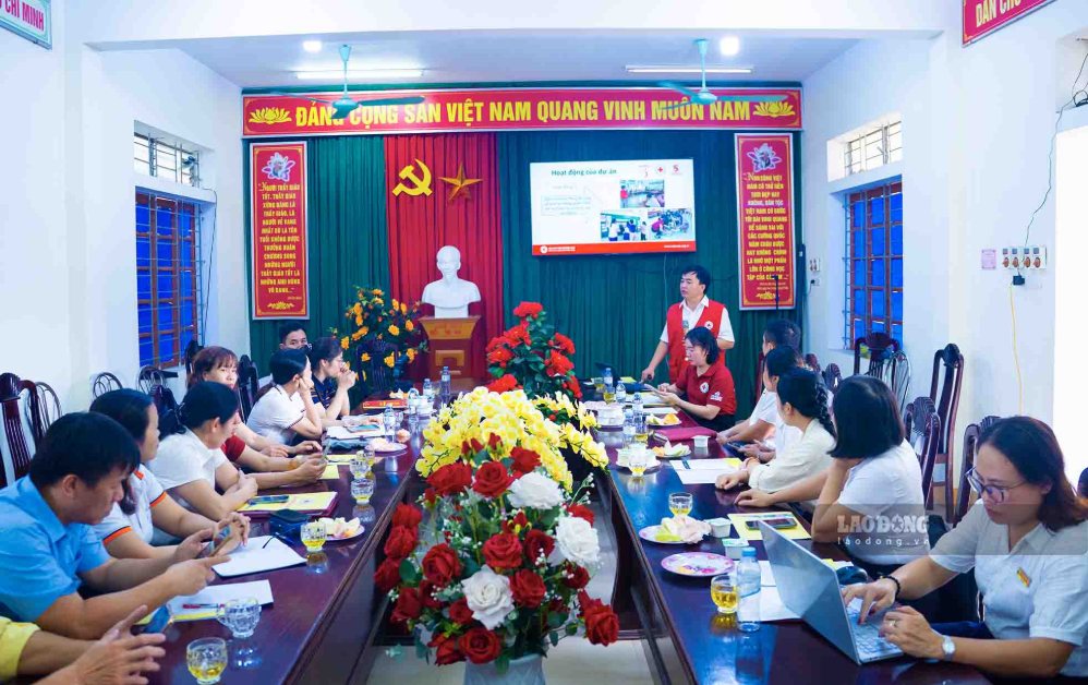 Nghệ An tập huấn phòng chống thiên tai cho giáo viên hai trường học