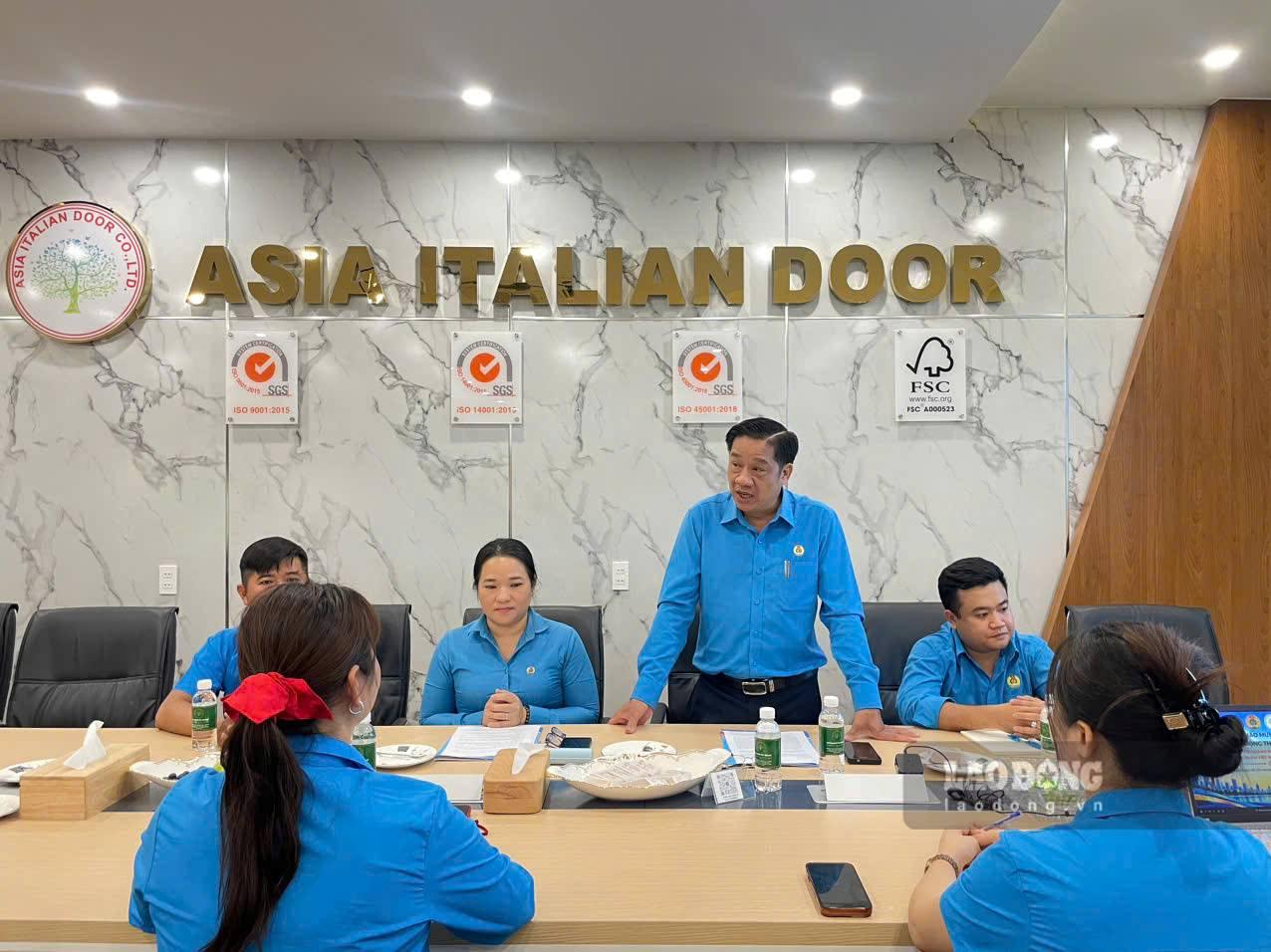 Ông Đào Trần Đông phát biểu tại chương trình. Ảnh: Đình Trọng