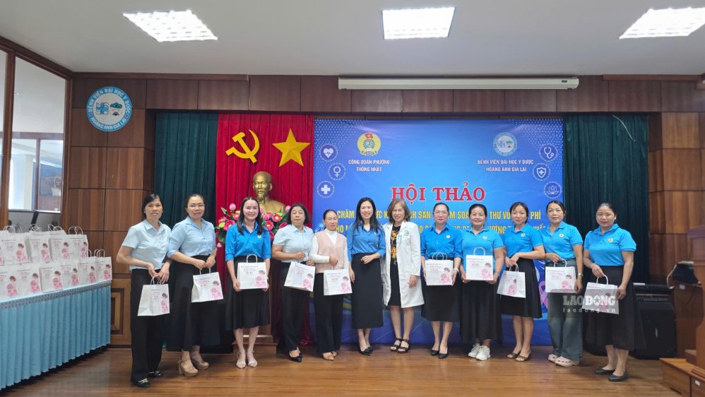 工会 phối hợp 医院为工会会员和劳动者提供健康咨询