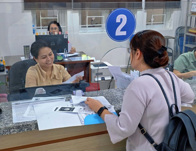 Phân tích của BHXH TPHCM cho thấy người có quá trình tham gia BHXH ngắn là nhóm chủ yếu lựa chọn hưởng BHXH một lần. Ảnh: BHXH TPHCM cung cấp