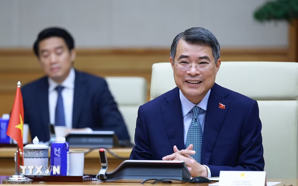 Ủy viên Bộ Chính trị, Thủ tướng Chính phủ Lê Minh Hưng. Ảnh: Dương Giang/TTXVN