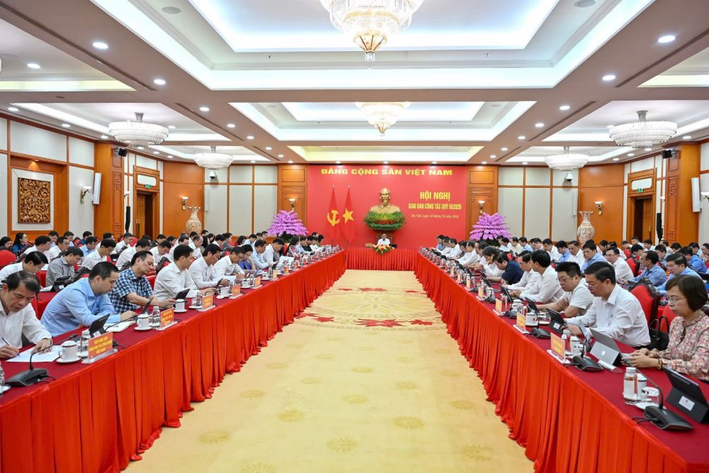 Toàn cảnh Hội nghị Giao ban công tác quý III/2026. Ảnh: Cổng TTĐT Đảng Cộng sản Việt Nam.