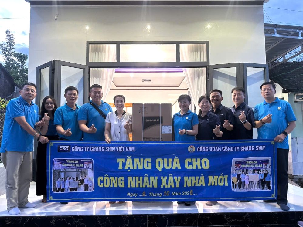 Hưng tích cực tham gia các hoạt động do Công đoàn cơ sở Công ty tổ chức. Ảnh: Nhân vật cung cấp