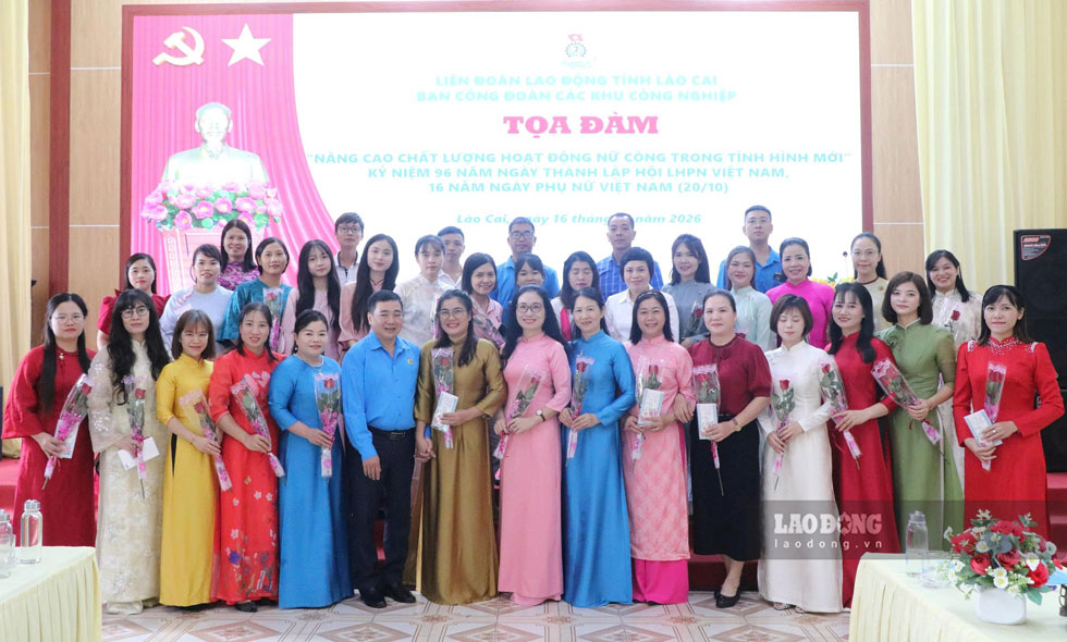 Lan tỏa yêu thương đến nữ công nhân tại các khu công nghiệp Lào Cai