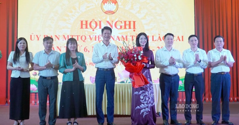 Lao Cai has a new Vice Chairman of the Provincial Vietnam Fatherland ...