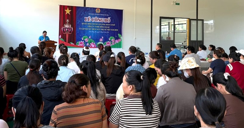 Nearly 100 union members join the grassroots trade union of Hong Hai QT ...
