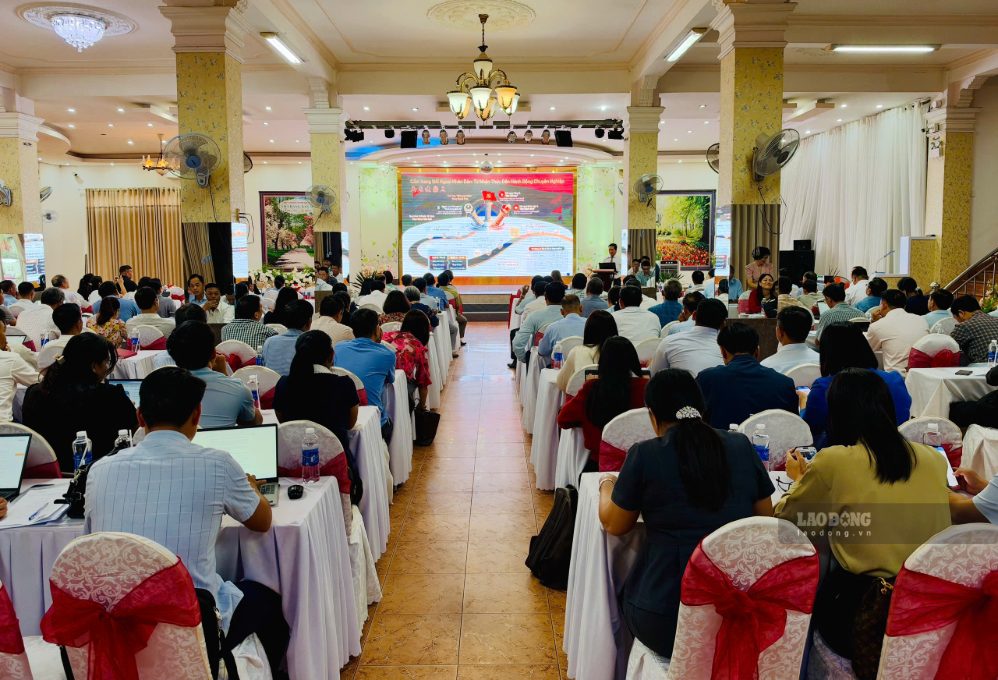 Quang cảnh buổi tập huấn. Ảnh: Bảo Trung