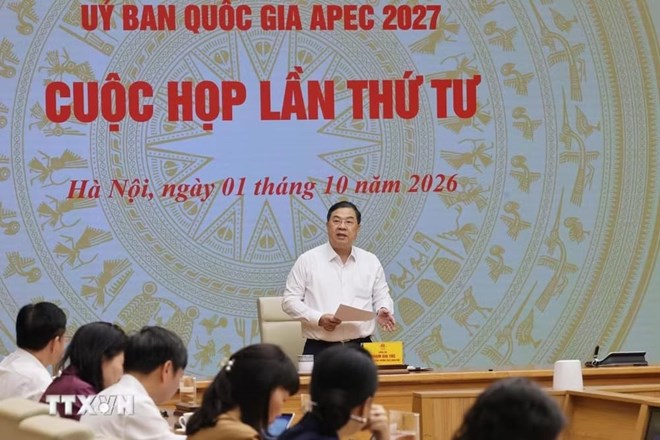 Công tác chuẩn bị Năm APEC 2027 phải có tiến độ cụ thể, rõ ràng