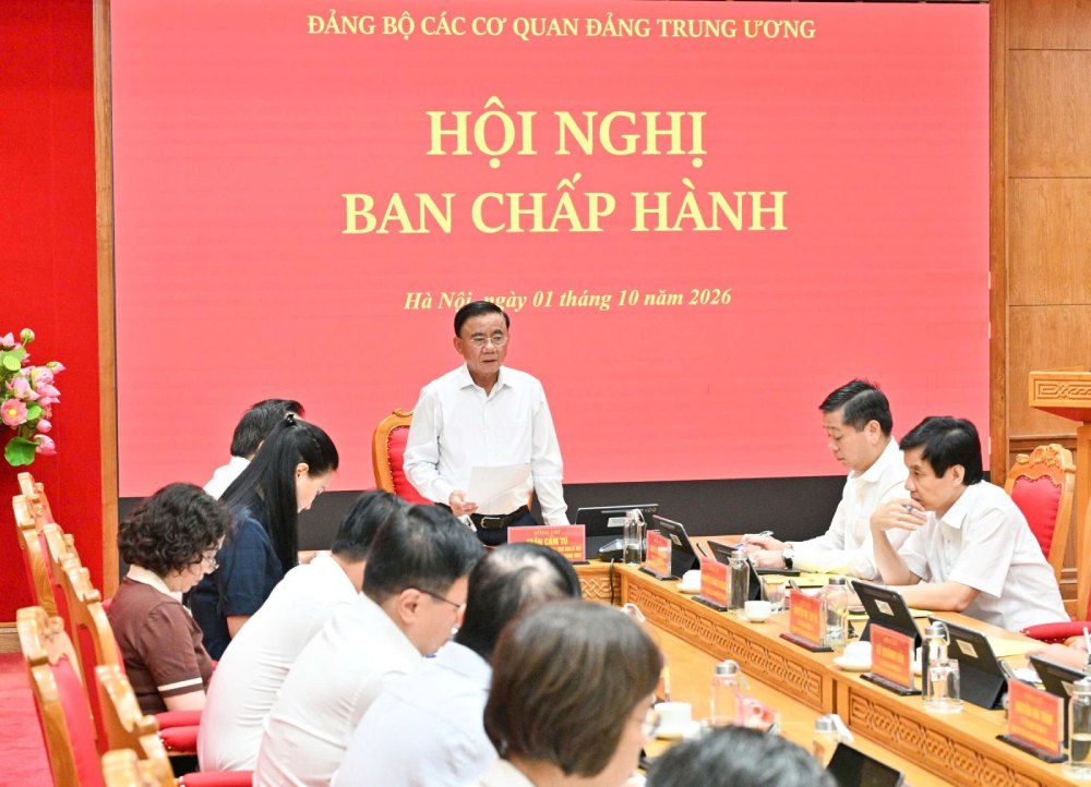 Toàn cảnh Hội nghị. Ảnh: Cổng TTĐT Đảng Cộng sản Việt Nam
