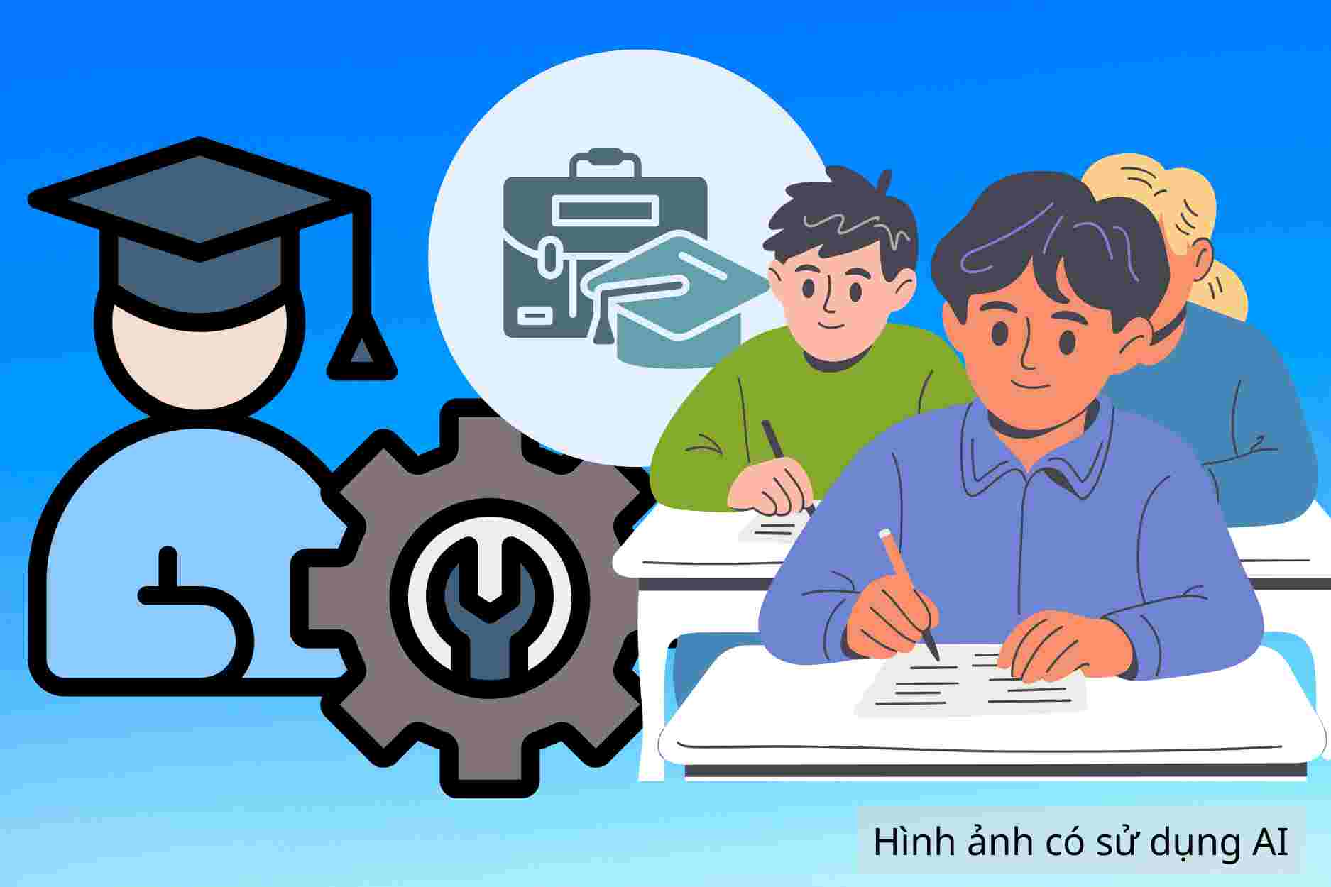 Môn thi tốt nghiệp chương trình giáo dục trung học nghề