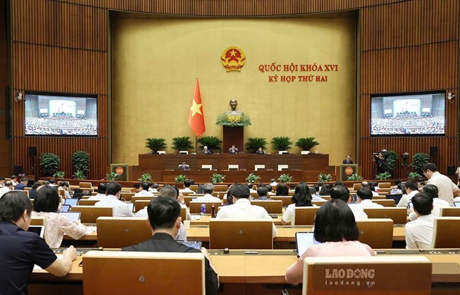 Hôm nay (20.10), tại Kỳ họp thứ 2, Quốc hội thảo luận dự án Luật sửa đổi, bổ sung một số điều của Luật Điện lực. Ảnh: Hải Nguyễn