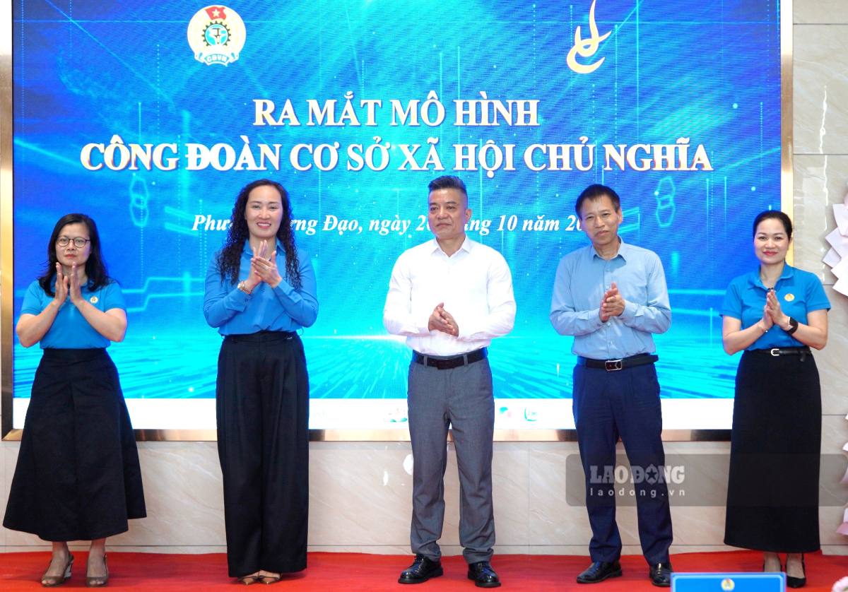 Công đoàn ra mắt mô hình mới tại doanh nghiệp hơn 1.800 lao động ở Hải Phòng