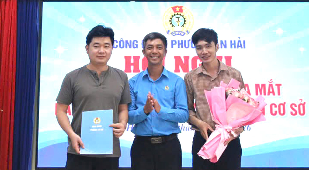 Công đoàn phường An Hải, Đà Nẵng thành lập 3 công đoàn cơ sở mới
