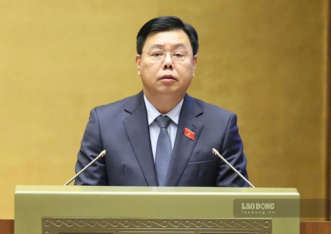당 중앙위원회 위원, 내무부 장관 응우옌띠엔하이. 사진: 하이응우옌.