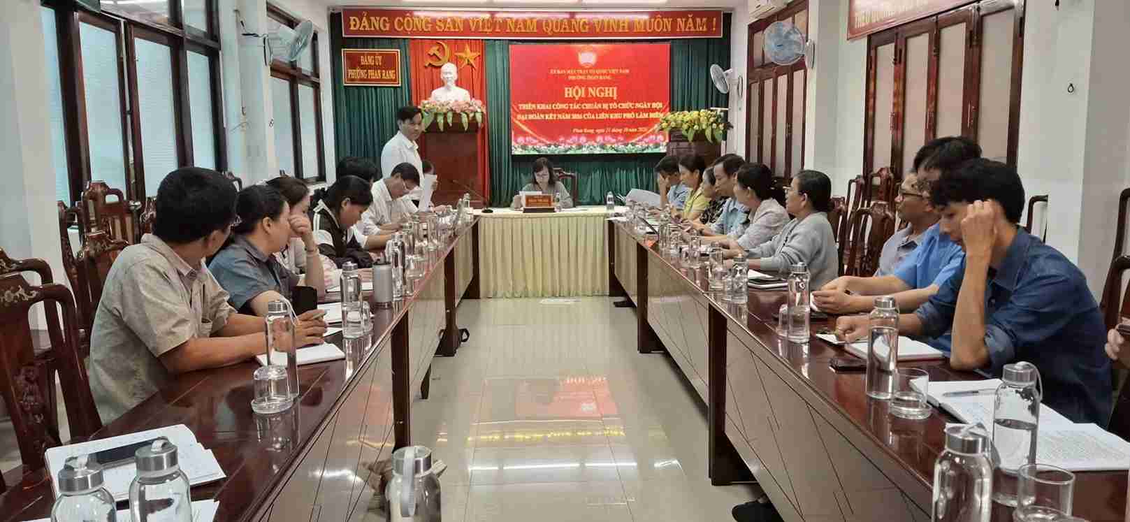 Mặt trận phường Phan Rang chuẩn bị Ngày hội Đại đoàn kết năm 2026