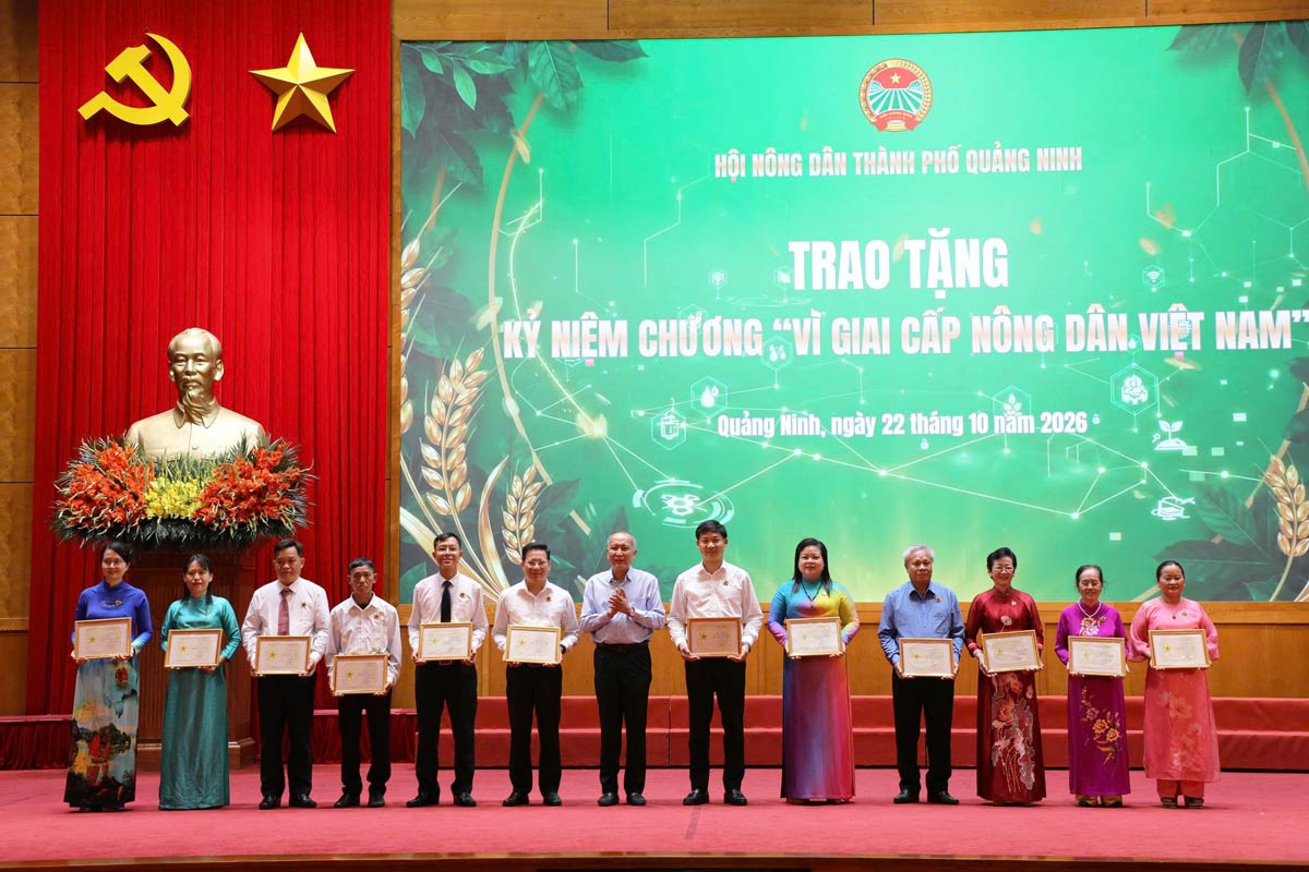 Honorer 63 agriculteurs exceptionnels de Quang Ninh en 2026