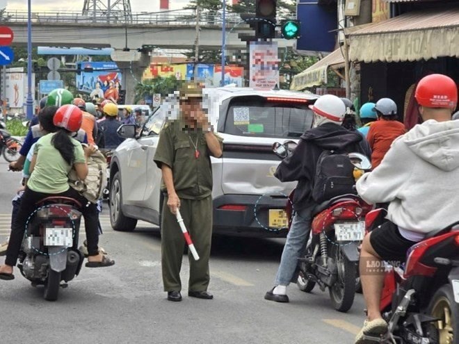 Chủ tịch UBND cấp xã mới có quyền cho thôi tham gia lực lượng tham gia bảo vệ an ninh, trật tự ở cơ sở. Ảnh: Nam Dương