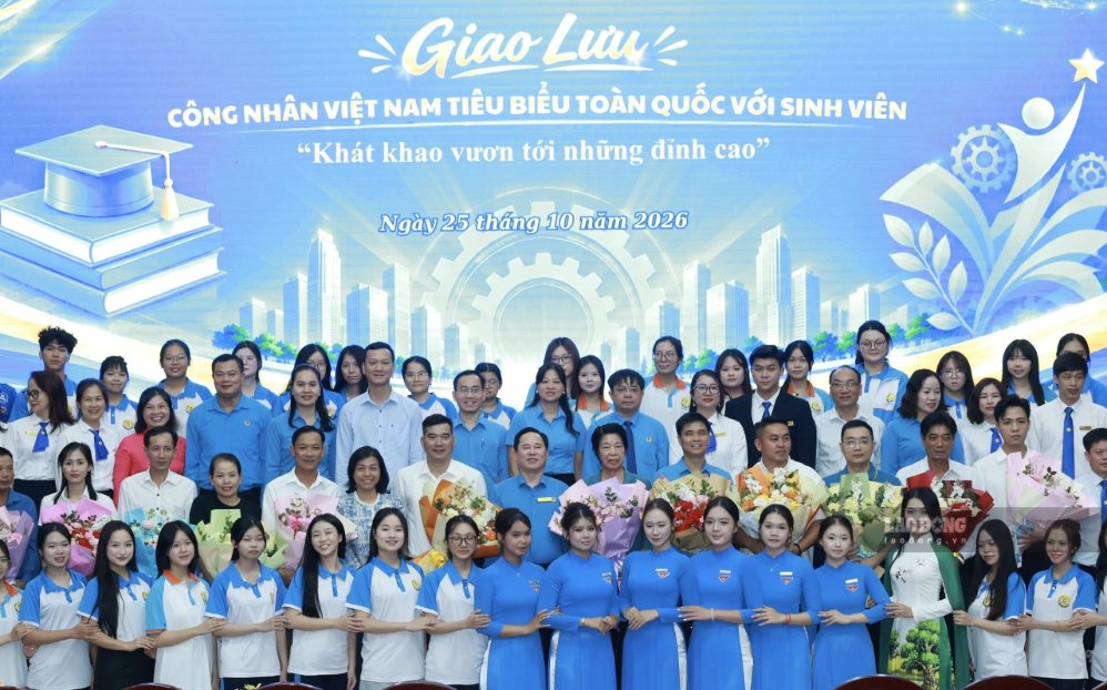 Sinh viên hãy học từ những công nhân tiêu biểu, biến cảm hứng thành hành động