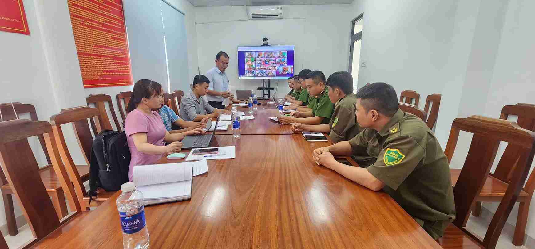 Giám sát công tác bảo đảm an ninh, trật tự ở cơ sở