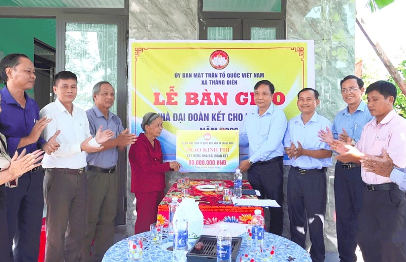 Quỹ Vì người nghèo tiếp sức xây nhà mới cho cụ bà đơn thân ở Đà Nẵng