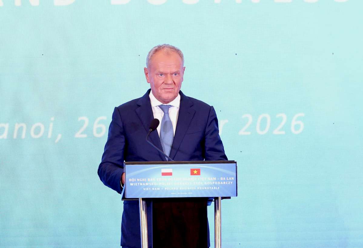 Thủ tướng Ba Lan Donald Tusk nhấn mạnh, Việt Nam không chỉ là thị trường hấp dẫn mà còn là trung tâm quan trọng cho hoạt động kinh doanh của các doanh nghiệp Ba Lan trên toàn khu vực ASEAN. Ảnh: Bộ Công Thương