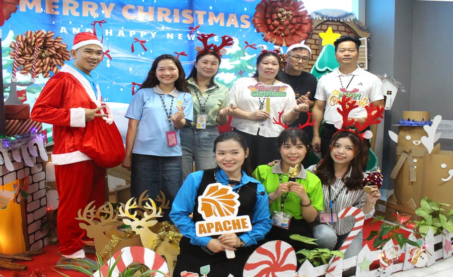 Apache Vietnam takes workers as a foundation for development