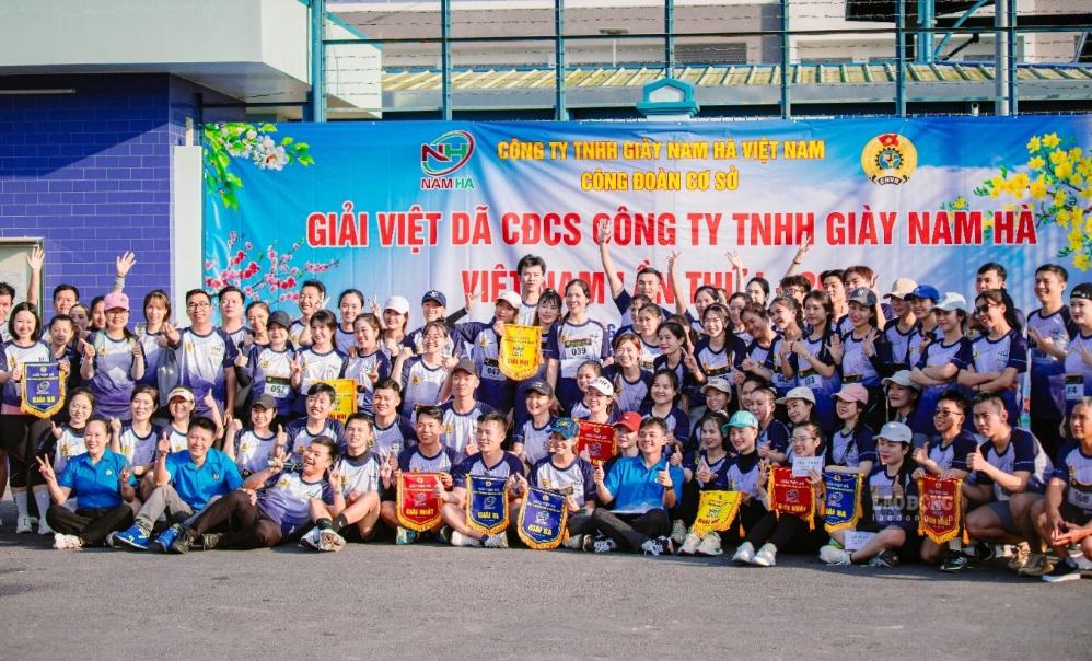 Công đoàn cơ sở tổ chức giải chạy việt dã cho đoàn viên công ty. Ảnh: Công đoàn cơ sở cung cấp (tháng 10.2026).