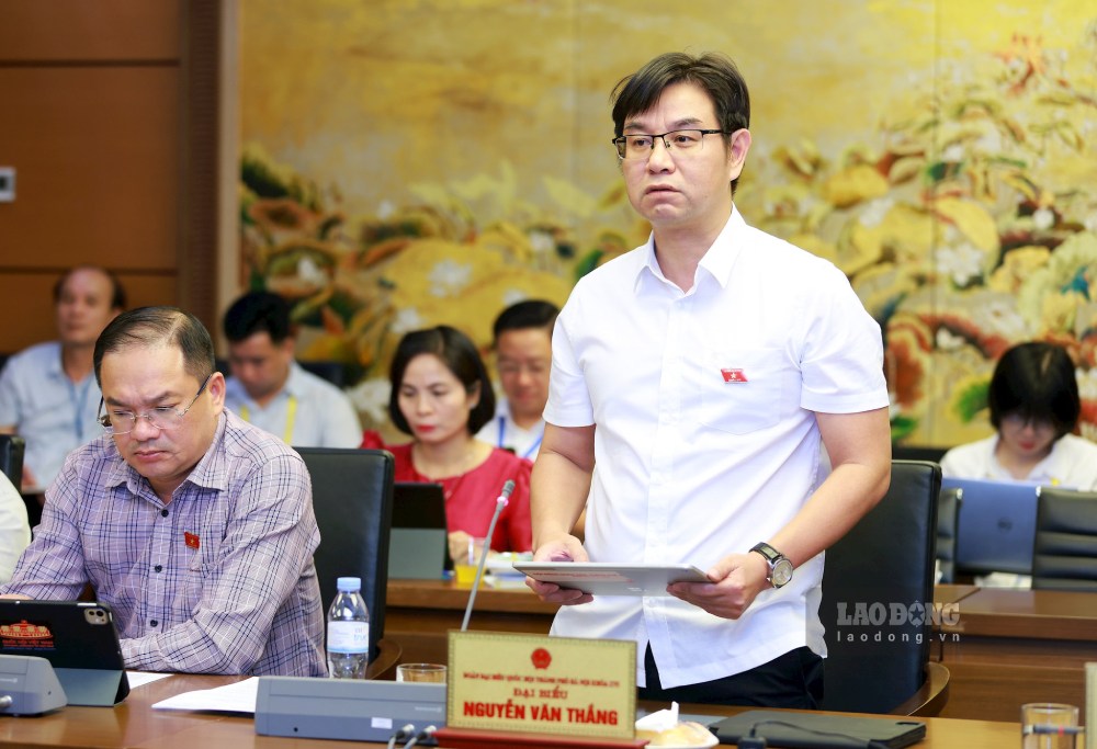 Đại biểu Quốc hội Nguyễn Văn Thắng. Ảnh: Phạm Đông