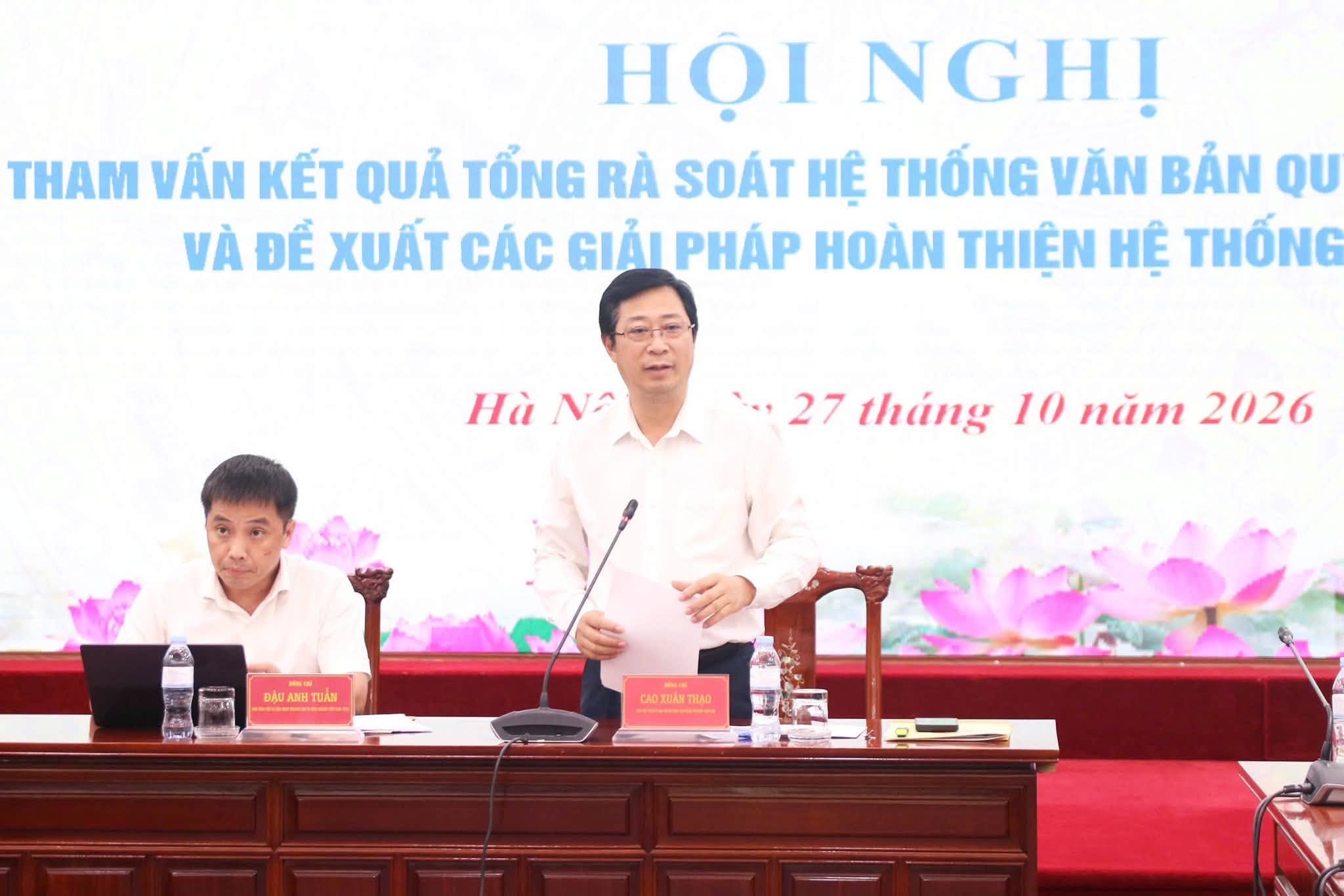 Gỡ điểm nghẽn pháp lý, tạo thuận lợi cho doanh nghiệp