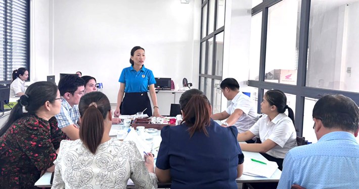 Công đoàn phường Điện Bàn, Đà Nẵng giám sát việc thực hiện chính sách, pháp luật năm 2026. Ảnh: Công đoàn Điện Bàn