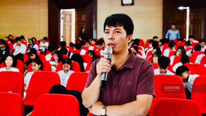 Contents on recruitment connection, capital support and labor market information provision were exchanged at the conference. Photo: Thanh Nga