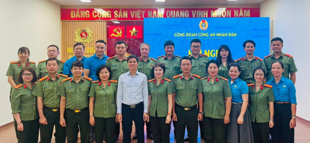 Công đoàn Công an nhân dân triển khai nhiệm vụ chuyển đổi số