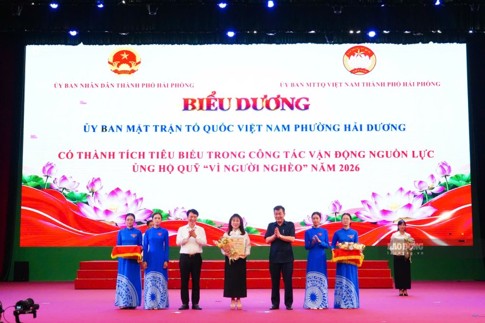 Hải Phòng đặt mục tiêu đến năm 2027 không còn hộ nghèo, giảm hộ cận nghèo và nâng cao hiệu quả công tác an sinh xã hội. Ảnh: Hải Minh