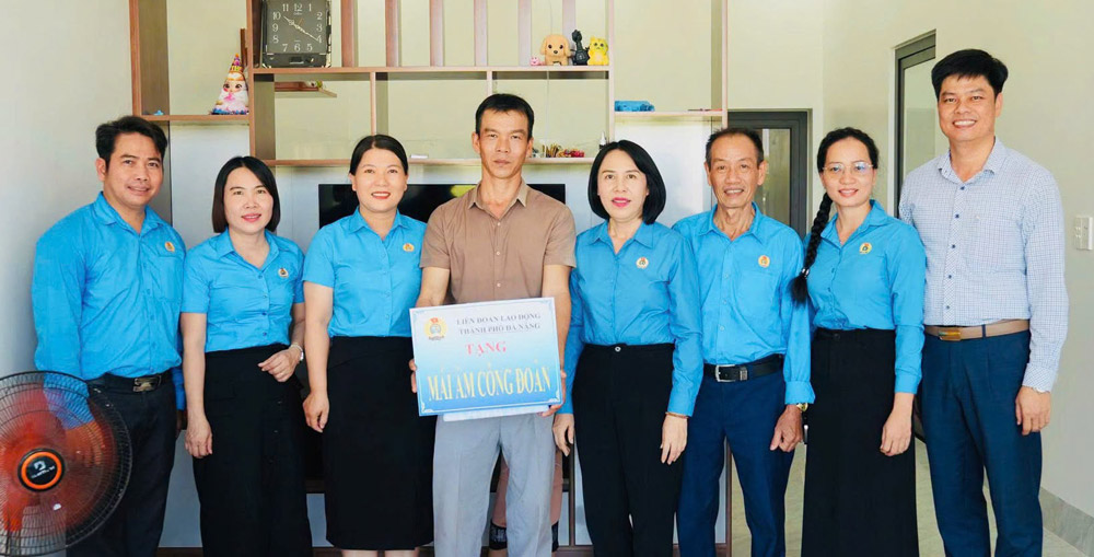 Công đoàn Đà Nẵng bàn giao Mái ấm Công đoàn cho đoàn viên