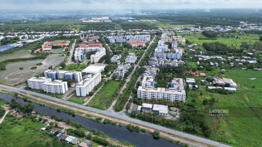 Khu tái định cư Vĩnh Lộc B. Ảnh: Hữu Chánh (chụp năm 2023)