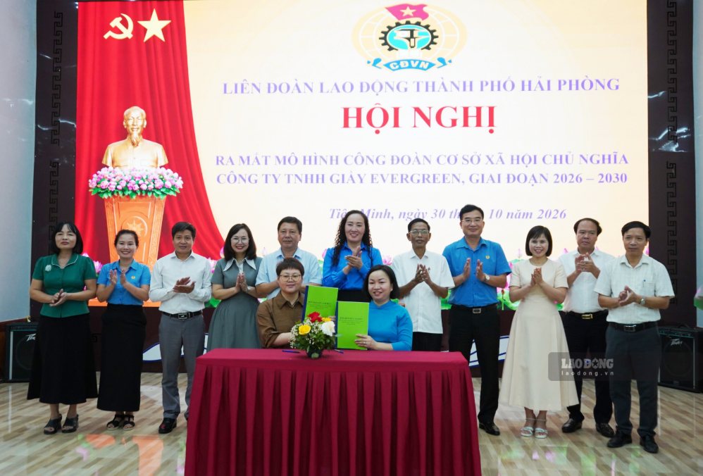 Công đoàn phối hợp doanh nghiệp ở Hải Phòng xây dựng mô hình mới vì người lao động