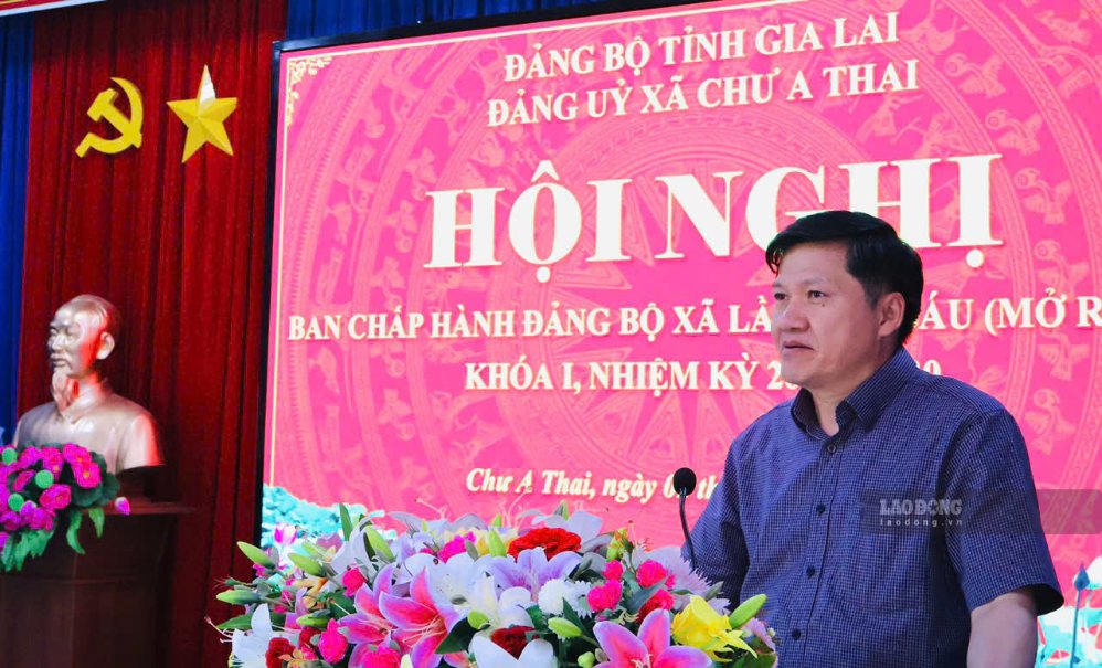 Phát huy vai trò giám sát để tạo sự đồng thuận xã hội ở Chư A Thai