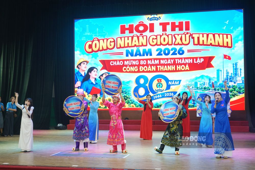 Thanh Hóa tổ chức hội thi "Công nhân giỏi Xứ Thanh" năm 2026