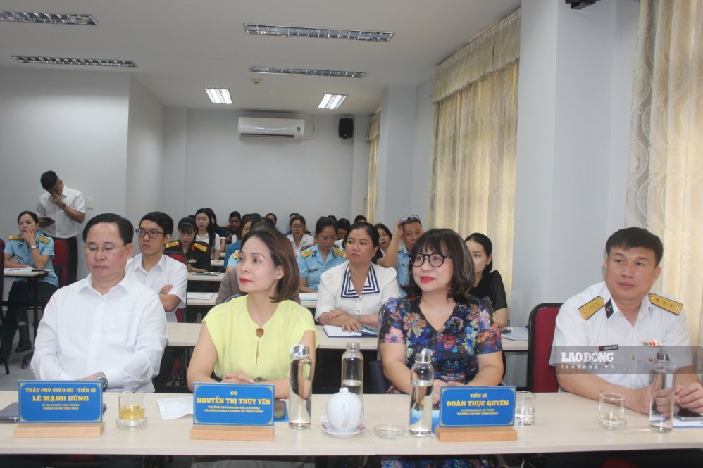 Lễ khai giảng lớp Bồi dưỡng Nghiệp vụ kế toán Công đoàn năm 2026- K23 dành cho 44 cán bộ Công đoàn trong Quân đội, Khu vực phía Nam. Ảnh: Tuyết Nga (chụp ngày 3.10)