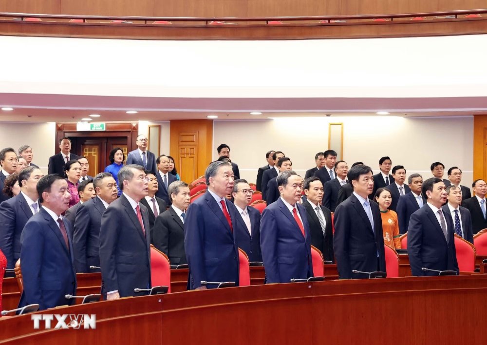 Khai mạc Hội nghị lần thứ tư Ban Chấp hành Trung ương Đảng khóa XIV