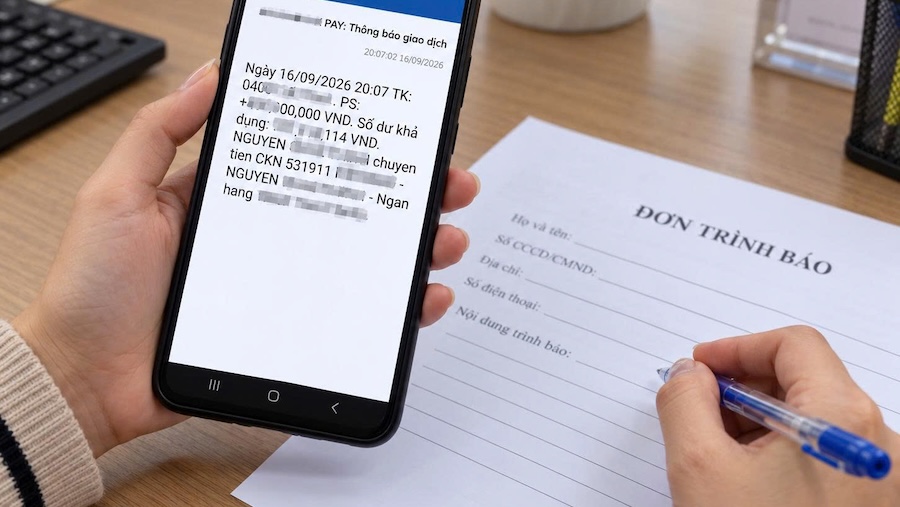 Người phụ nữ trả lại hơn 1,3 tỉ đồng được chuyển nhầm